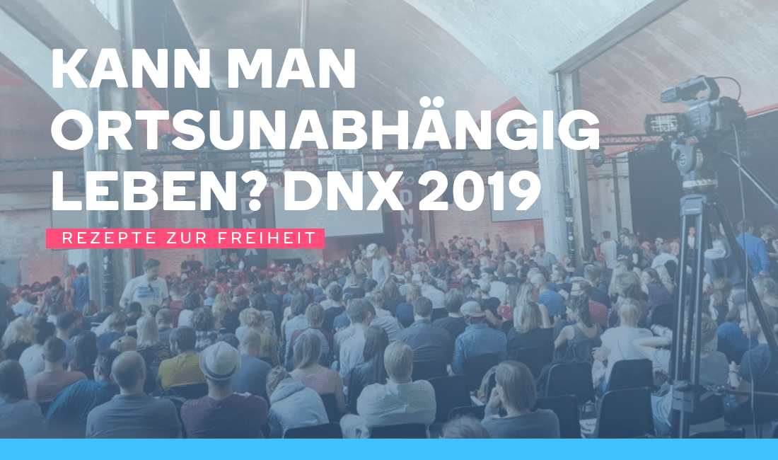 Ein Bild einer Menschenmenge auf der DNX 2019-Konferenz in Berlin.