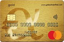 Goldene Kreditkarte der Advanzia Bank