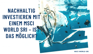 Titelbild: MSCI World SRI