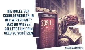 Die Rolle von Schuldenkrisen in der Wirtschaft: Was du wissen solltest um dein Geld zu schützen