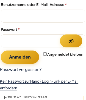 Umzug: Deine Kurse jetzt auf geldhelden.org - GELDHELDEN Login-Seite mit dem Feld für den Login-Link per E-Mail