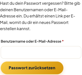 Umzug: Deine Kurse jetzt auf geldhelden.org - GELDHELDEN Seite Passwort vergessen